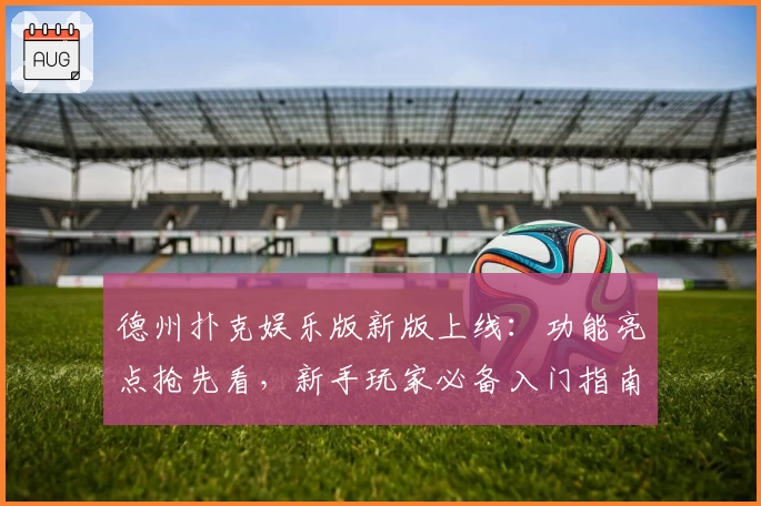 德州扑克娱乐版新版上线:功能亮点抢先看,新手玩家必备入门指南